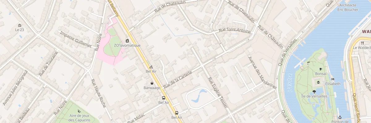 Plan du 9 Rue de la Carterie à Nantes