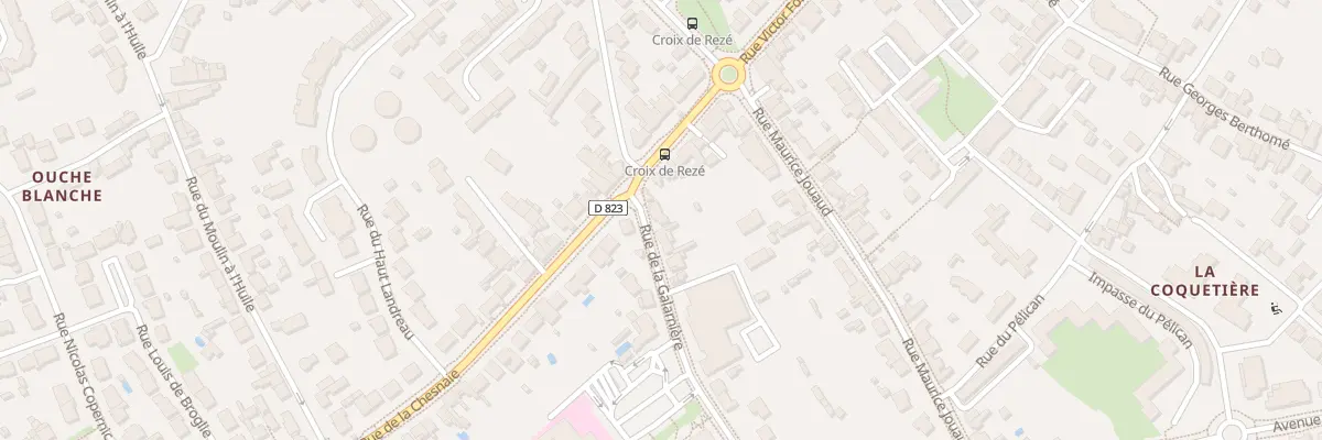 Plan du 3 Rue de la Galarnière à Rezé