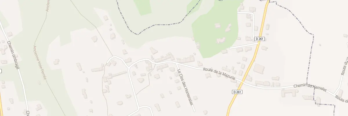 Plan du 39 Rte de la Mazurie à Carolles