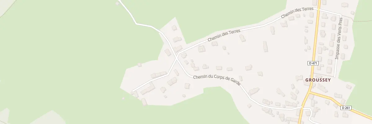 Plan du 350 Chem du Corps de Garde Jul à Jullouville