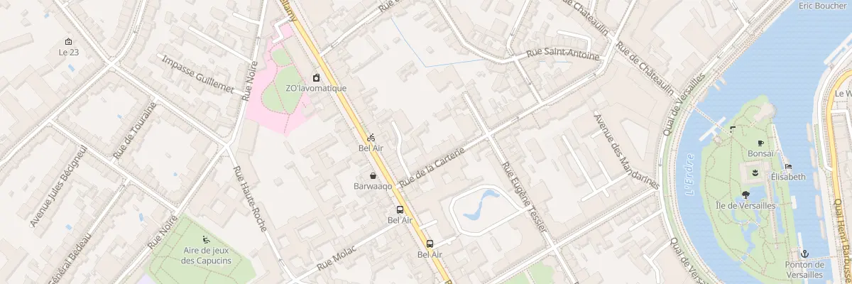 Plan du 5 Rue de la Carterie à Nantes