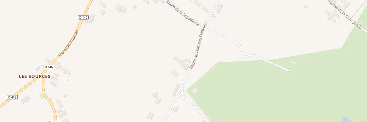 Plan du 378 Rte du Hameau Dagoury à Négreville