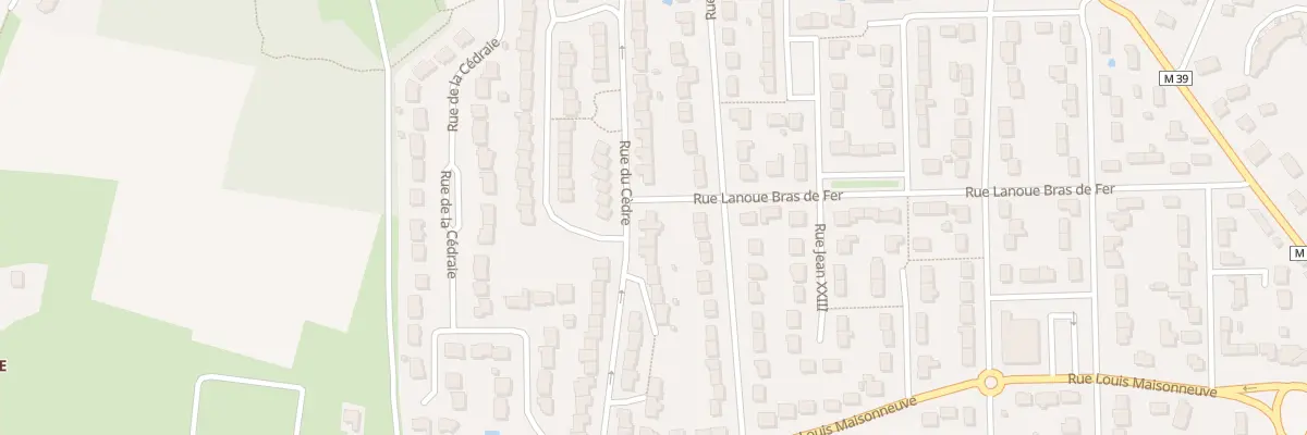 Plan du 25 Rue du Cèdre à La Chapelle-sur-Erdre