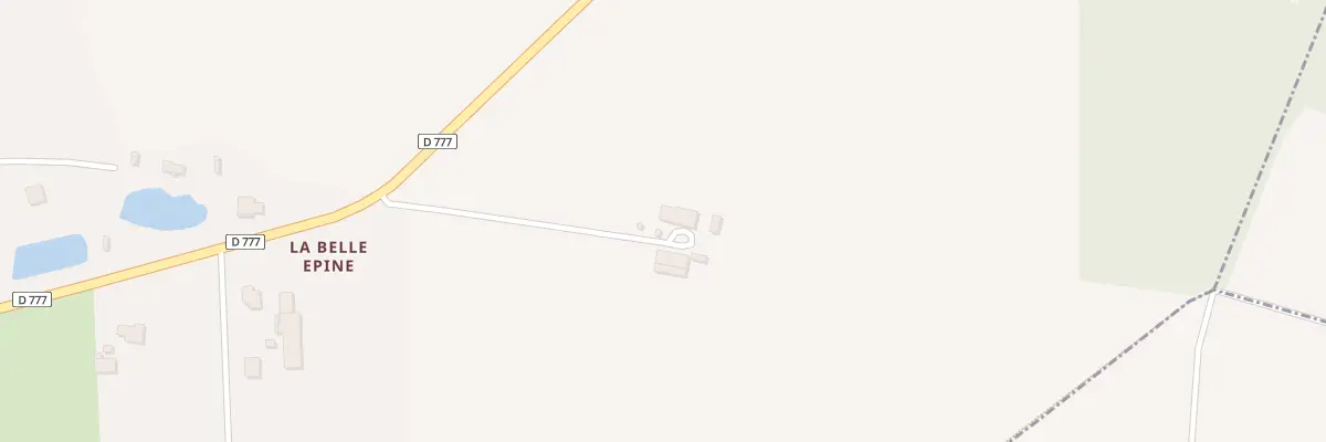 Plan du 5053 La Belle Epine à Saulnières