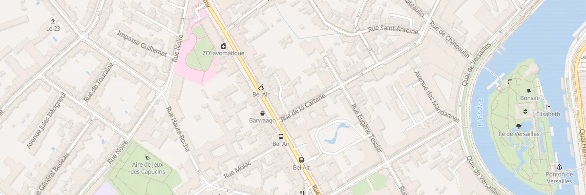 Plan du 3 Rue de la Carterie à Nantes