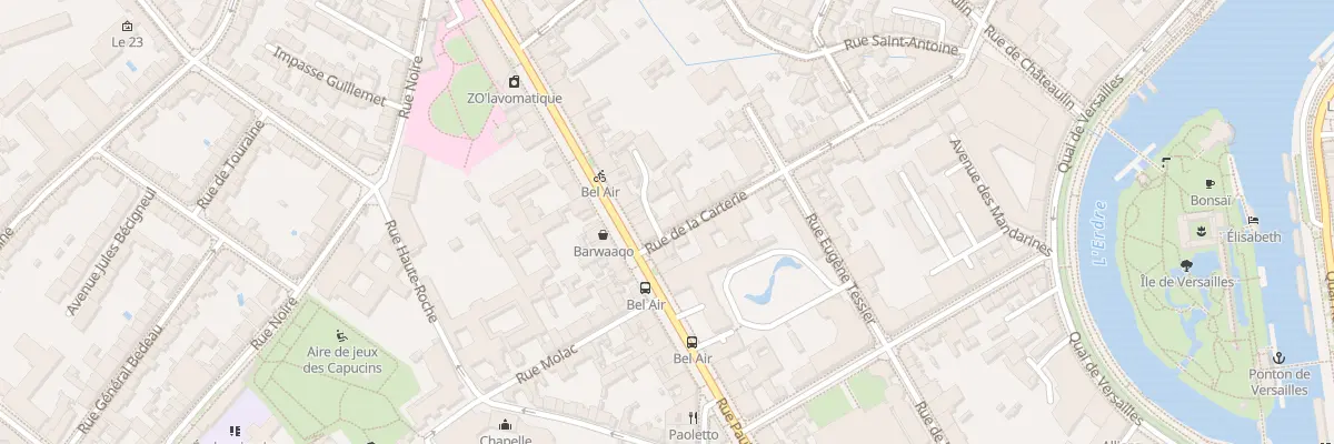 Plan du 1 Rue de la Carterie à Nantes