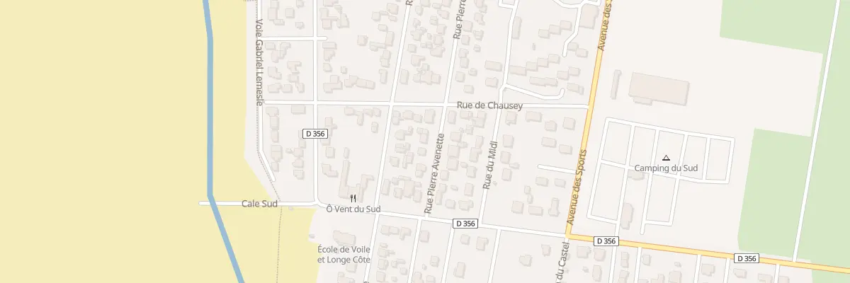 Plan du 24 Rue Pierre Avenette à Hauteville-sur-Mer