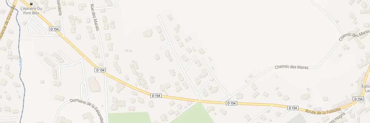 Plan du 126 Rue du Blanc Caillou à Saint-Pair-sur-Mer