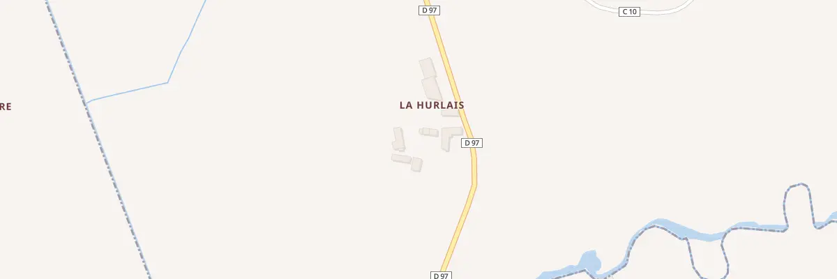 Plan du 16 La Hurlais à Gahard