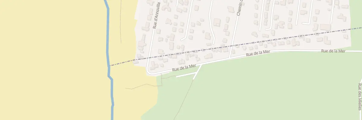 Plan du 64 Rue de la Mer - Annoville à Tourneville-sur-Mer