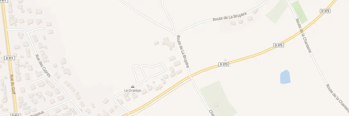 Plan du 549 Rte de la Bruyère à Saint-Pair-sur-Mer