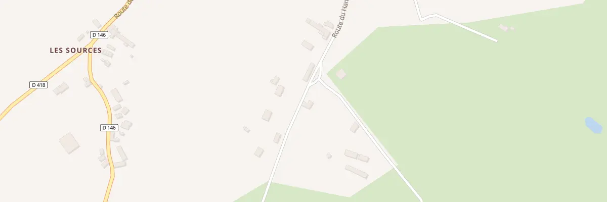 Plan du 509 Rte du Hameau Dagoury à Négreville