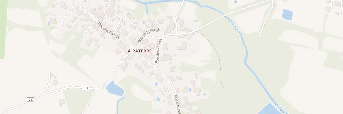 Plan du 2 Rue des vallées à Landeronde