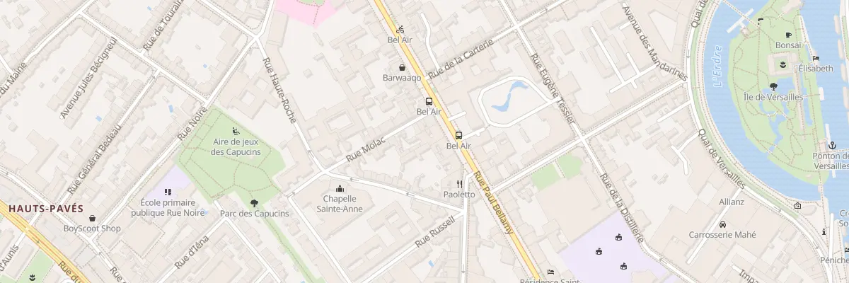 Plan du 73 Rue Paul Bellamy à Nantes