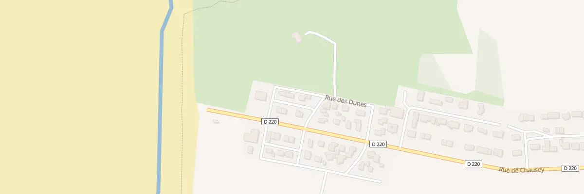 Plan du 13 Rue des Dunes - Lingreville à Tourneville-sur-Mer