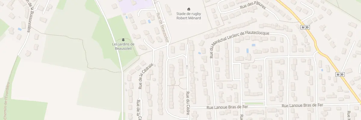 Plan du 6 Rue du Cèdre à La Chapelle-sur-Erdre