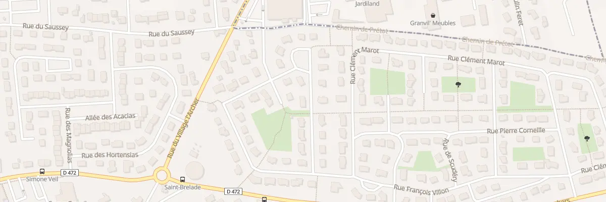 Plan du 109 Rue Joachim du Bellay à Granville