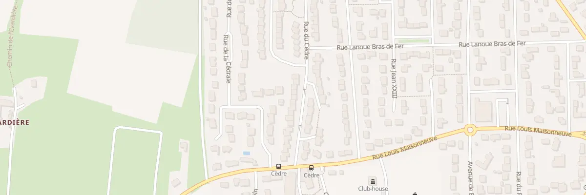 Plan du 36 Rue du Cèdre à La Chapelle-sur-Erdre