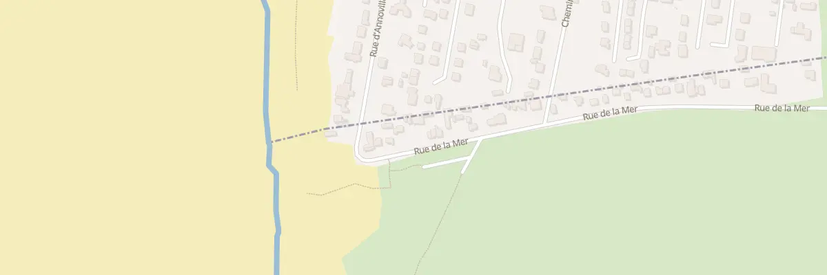 Plan du 68B Rue de la Mer - Annoville à Tourneville-sur-Mer