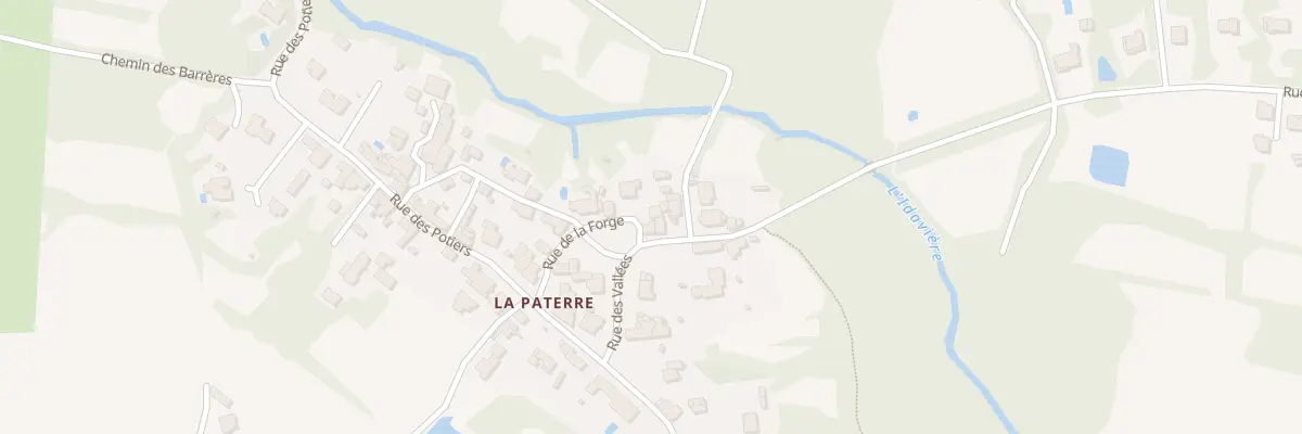 Plan du 3 Rue des vallées à Landeronde