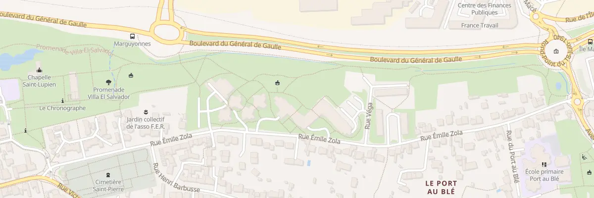 Plan du 54 Rue Emile Zola à Rezé
