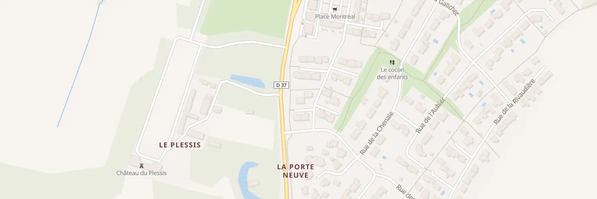 Plan du 5 Rue du plessis à Casson