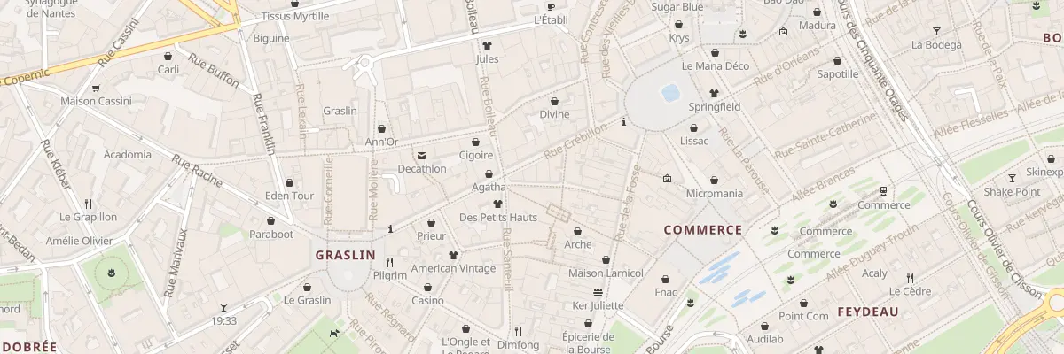 Plan du 11 Rue Crébillon à Nantes