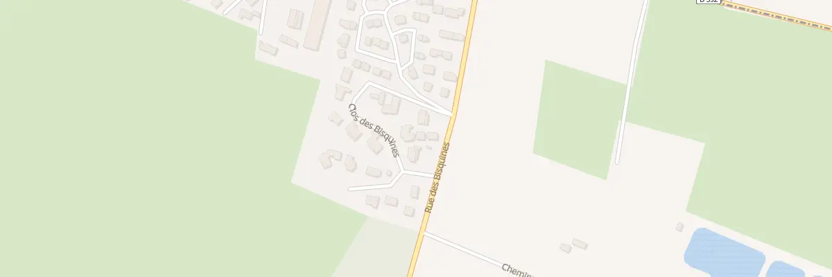Plan du 22 Rue des Bisquines à Bréhal