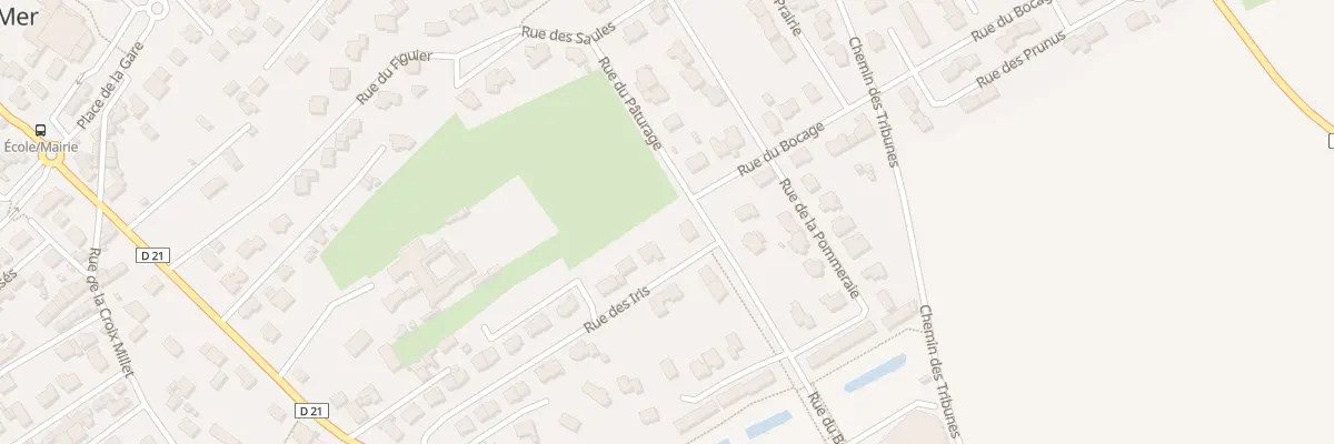 Plan du 364 Rue du Bocage à Saint-Pair-sur-Mer