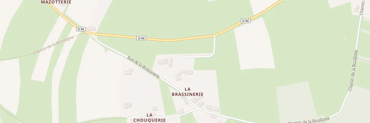 Plan du 1 Rue de la Brassinerie à Pirou