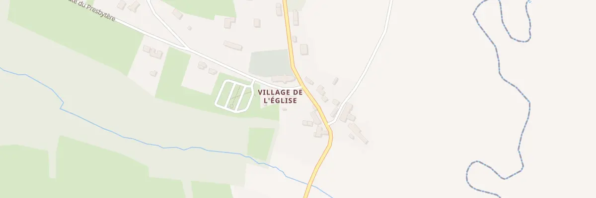 Plan du 5079 Le Village de l’Eglise à L’Étang-Bertrand