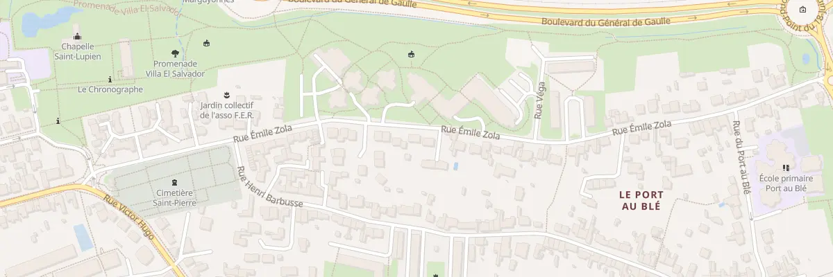 Plan du 69 Rue Emile Zola à Rezé
