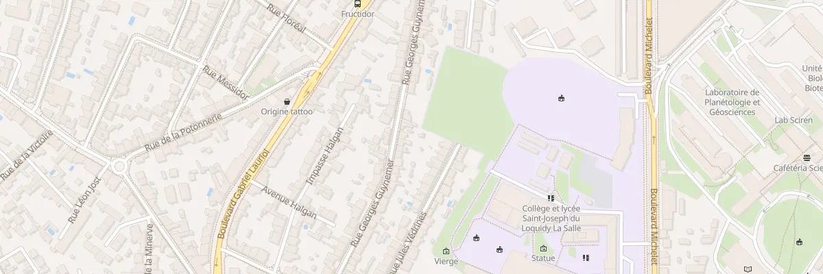 Plan du 38 Rue Georges Guynemer à Nantes