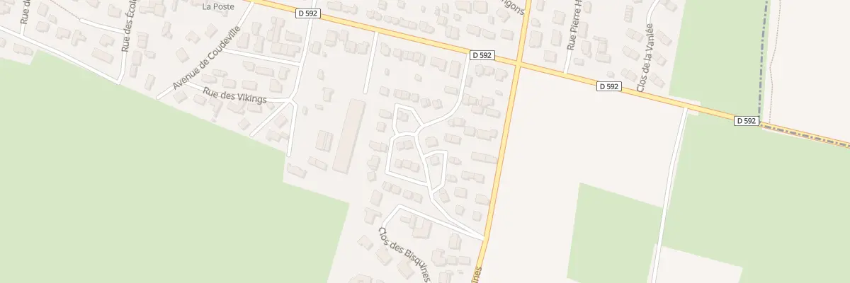 Plan du 7 Rue des Tadornes à Bréhal