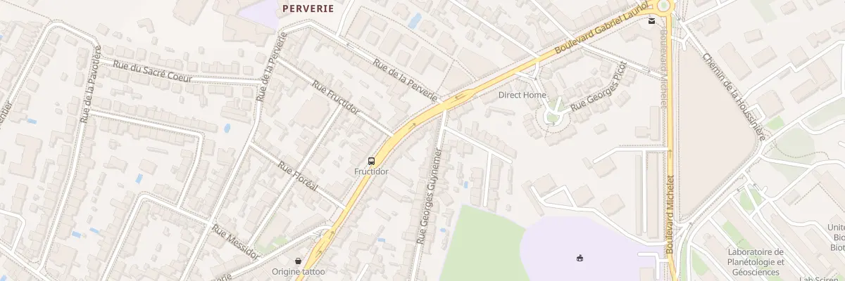 Plan du 70 Bd Gabriel Lauriol à Nantes