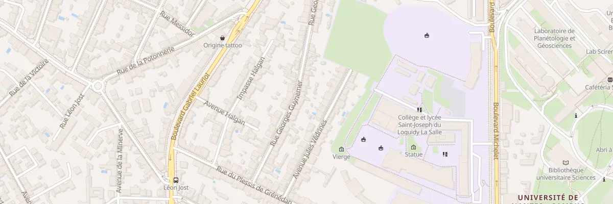 Plan du 24 Rue Georges Guynemer à Nantes