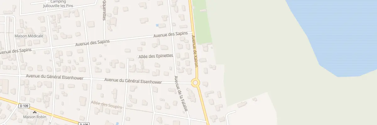 Plan du 62 Av de Kairon -Jullouville à Jullouville
