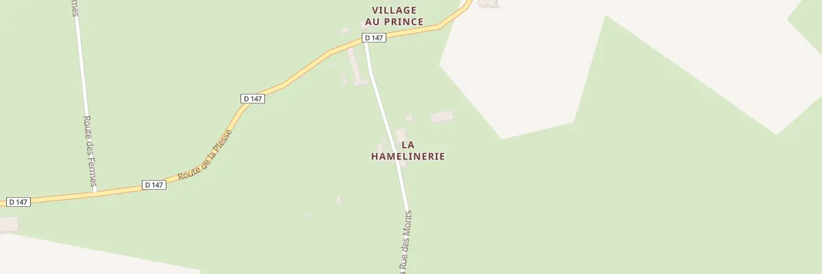 Plan du 5031 Village au Prince à Catteville