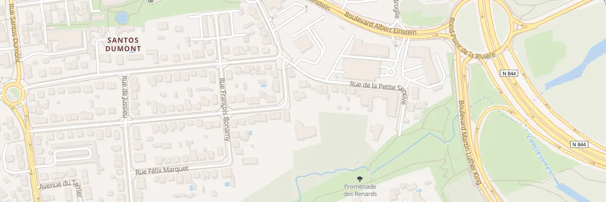 Plan du 4 Rue Doc Chenantais à Nantes