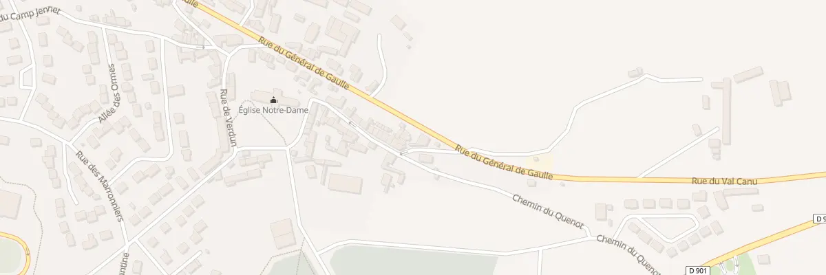 Plan du 118 Rue Gal de Gaulle Tourlaville à Cherbourg-en-Cotentin