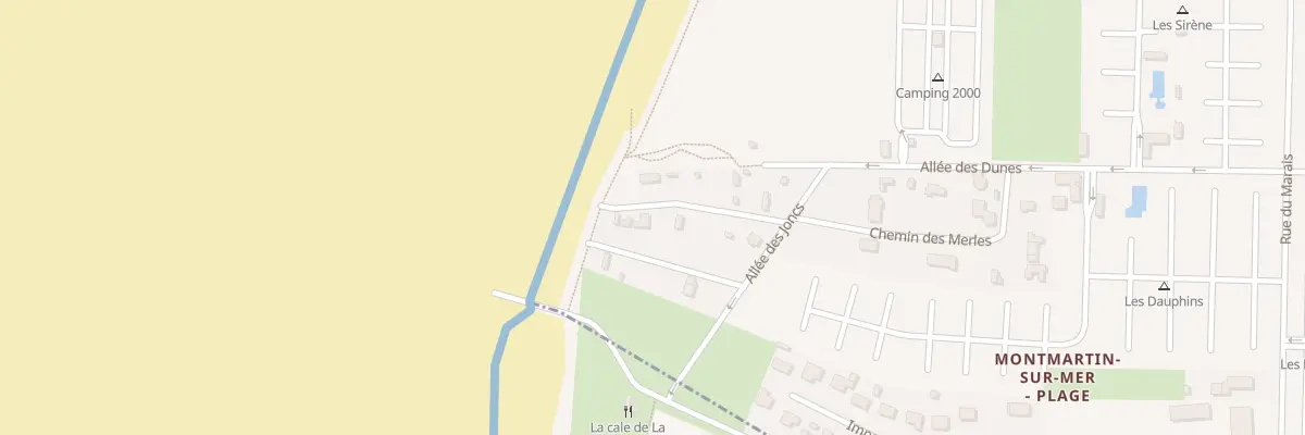 Plan du 7 Che des Grives à Montmartin-sur-Mer