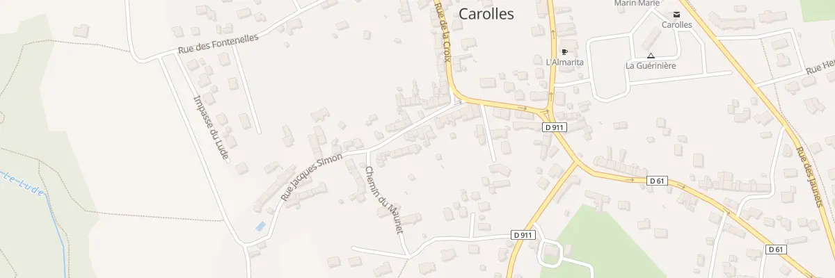Plan du 15 Rue Jacques Simon à Carolles