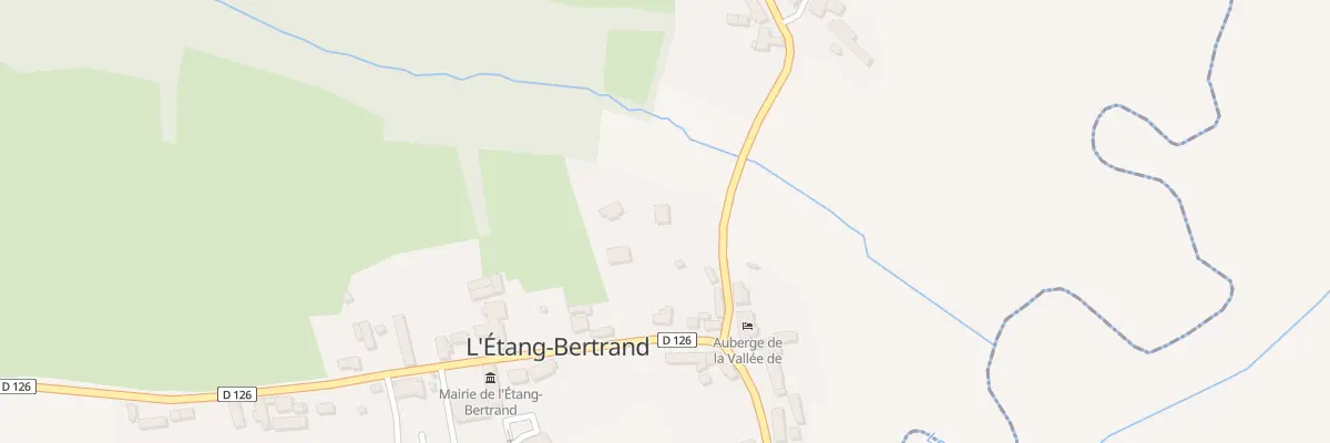 Plan du 5 Rte du Becquet à L’Étang-Bertrand