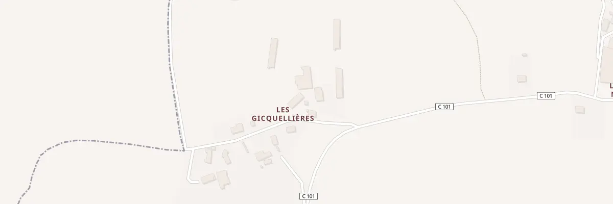 Plan du 14 Rte du Nugué à Domloup