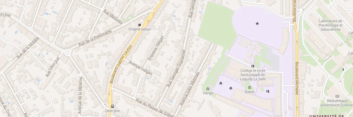 Plan du 27 Rue Georges Guynemer à Nantes
