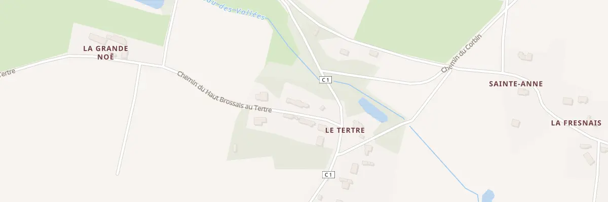 Plan du 262 Le Tertre à Casson