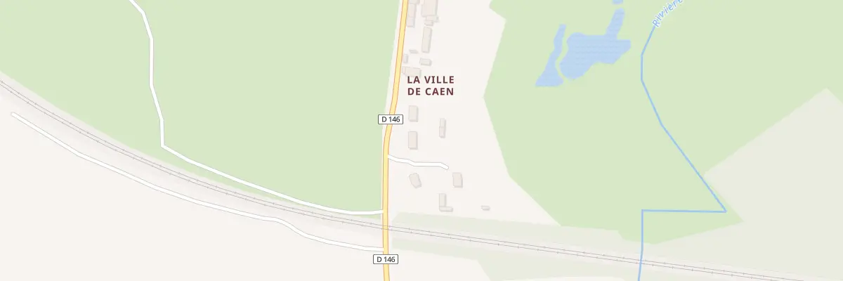 Plan du 1124 Rte de la Ville de Caen à Négreville