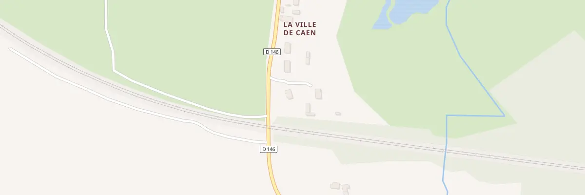 Plan du 1084 Rte de la Ville de Caen à Négreville