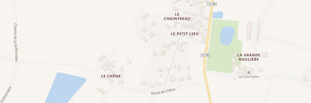 Plan du 15 Le Petit Lieu à Saint-Colomban