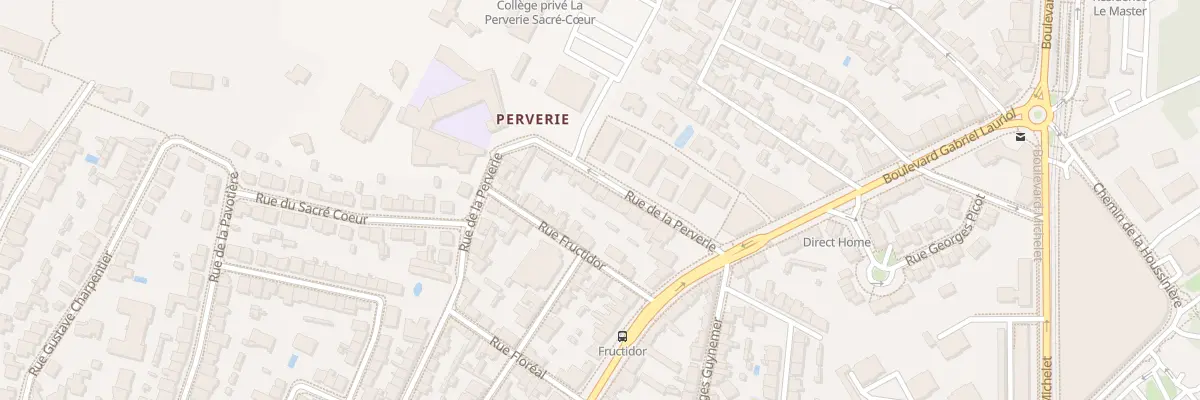 Plan du 62 Rue de la Perverie à Nantes